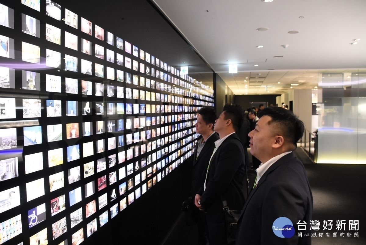 簽署合作備忘錄後,企業參訪現場。圖/彰化縣政府提供