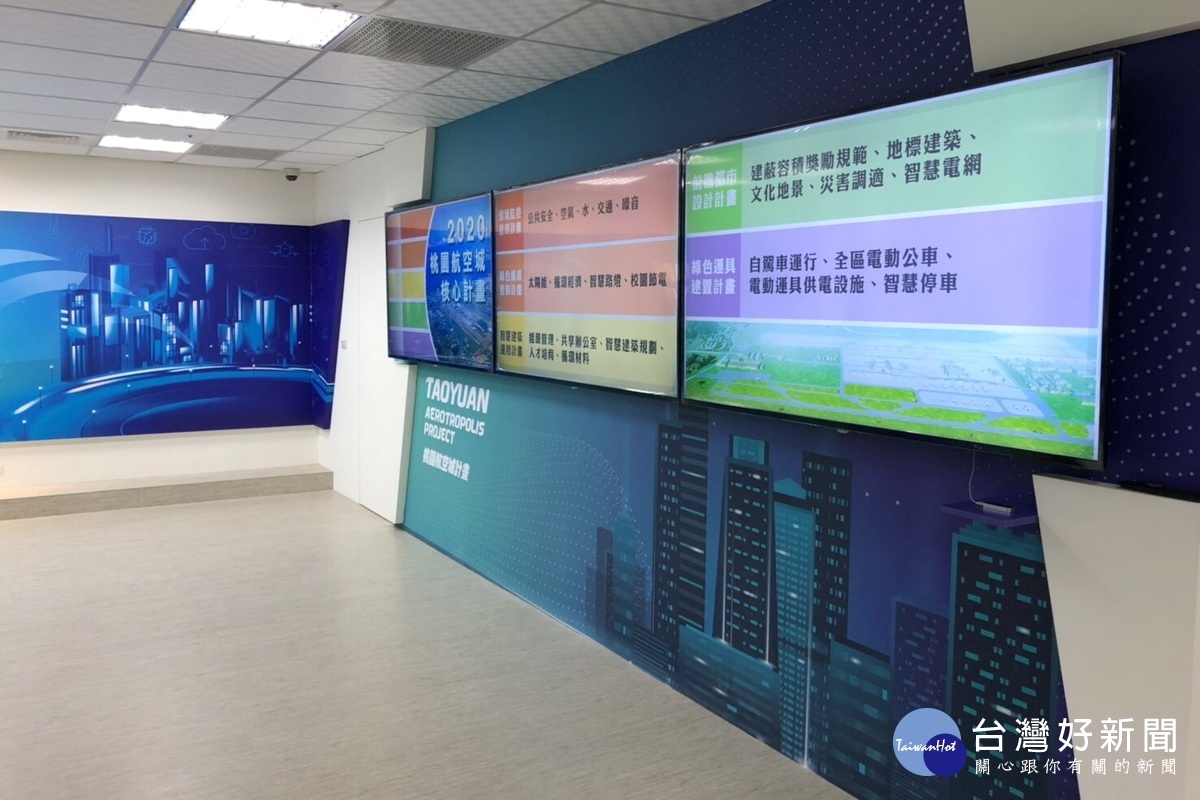 桃園航空城、台灣思科智慧創新應用示範中心。