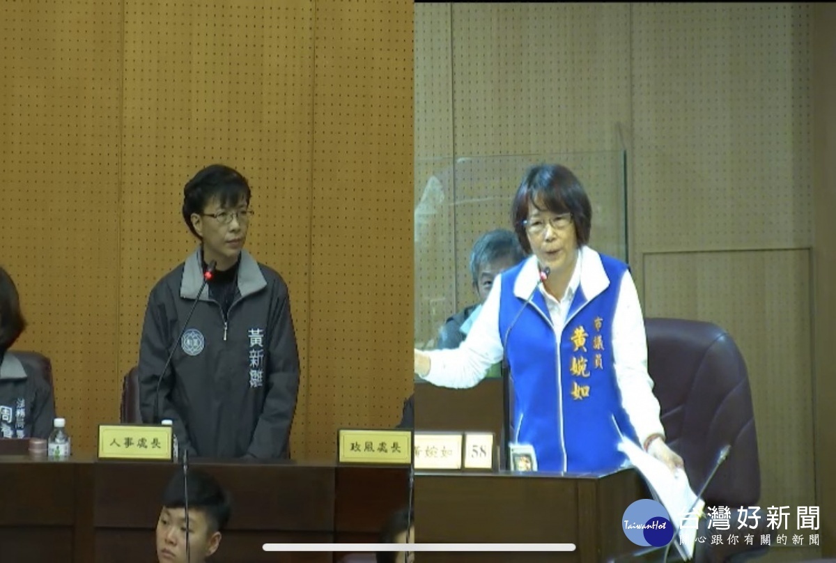 黃婉如爆料市府有主管對女性部屬涉及性騷擾。人事處表示,只要有接獲反映,就會移請性騷擾防制委員會處理。
