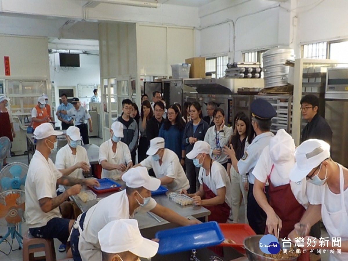 彰化看守所幸運草體驗營 培養未來更生復歸一技之長