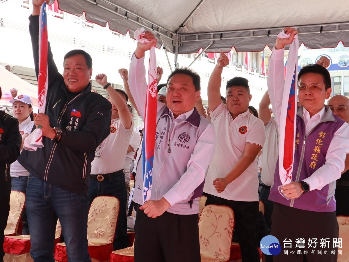 喜迎2020年到臨 員林市元旦舉行升旗暨全民健走