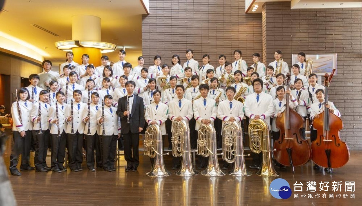 日本安城學園高等學校吹奏樂部（圖／嘉義市政府提供）