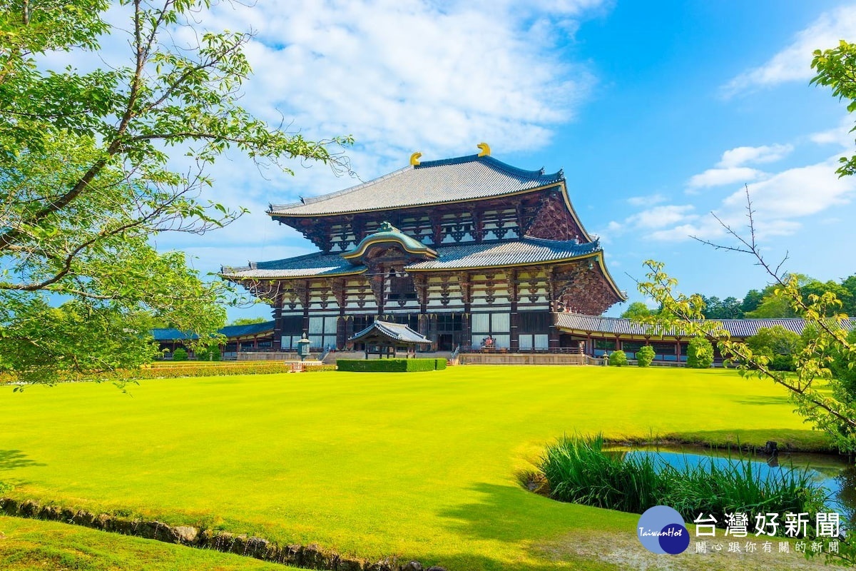 東大寺不只是日本佛教聖地，莊嚴華美的建築同時也是日式之美的代表作。（圖／暢遊旅行社提供）