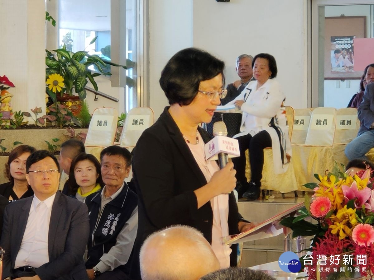 彰化縣長就職周年,展望未來四大改變創意再生。圖/記者鄧富珍攝