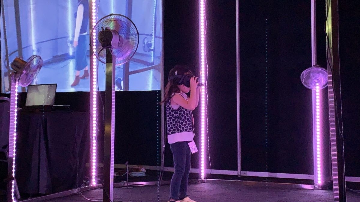 2019 SIGGRAPH Asia展覽現場。(圖/張莉莉攝)