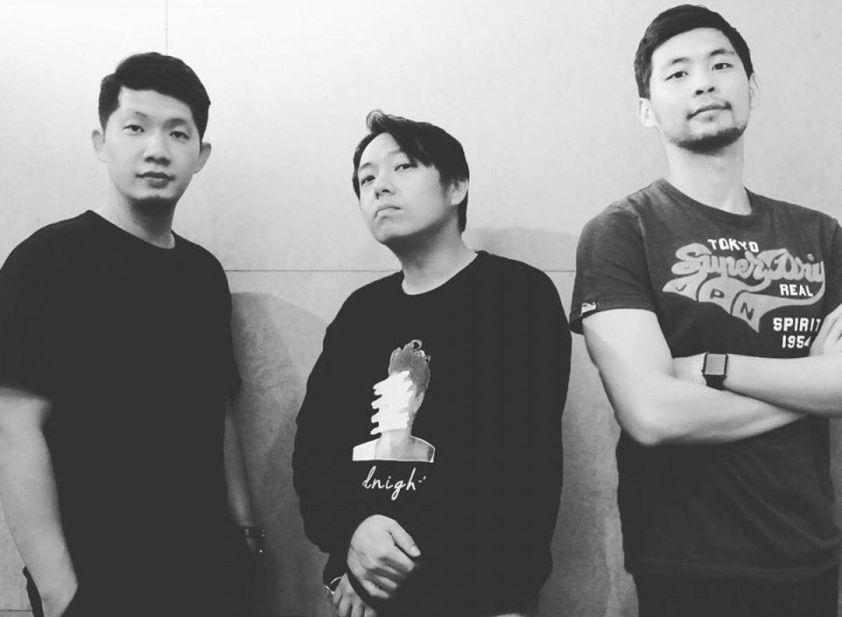 藝術家:(左起)蔡秉樺、胡縉祥、張兆慶。
