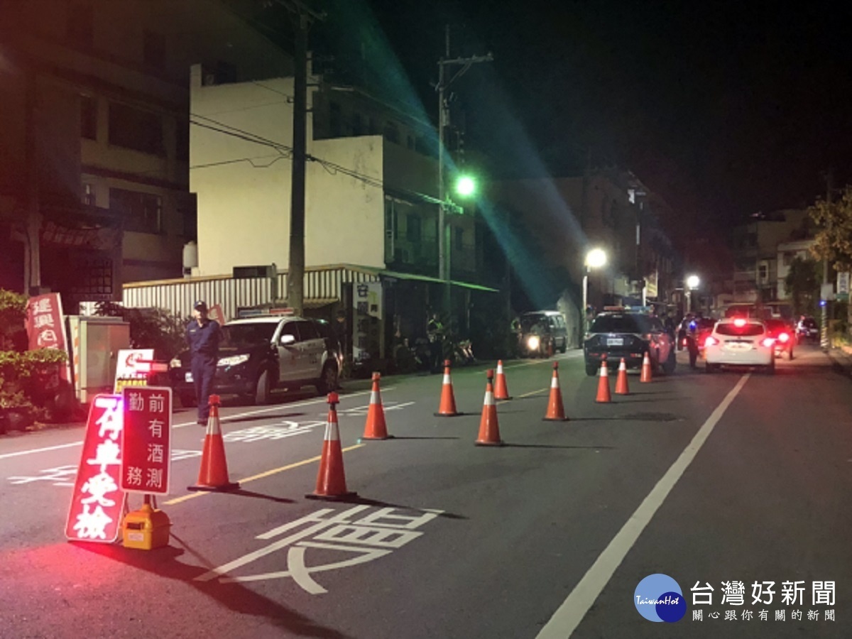 尾牙、聚餐為防制酒後駕車 彰化警方加強取締酒後駕車執法