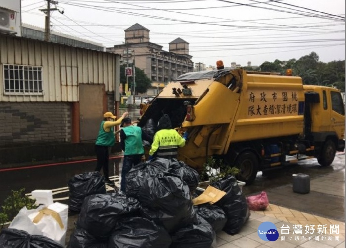 桃園市環保局呼籲市民朋友把握春節前最後一週,共同來整理及清掃家園。