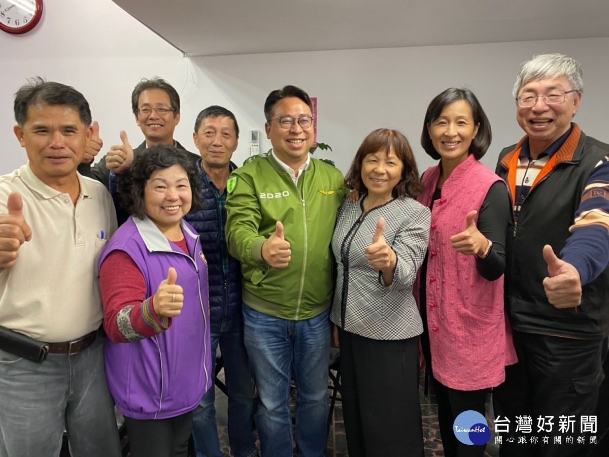 黃世杰強調,將全力為優質國會而奮鬥,也為桃園的建設而努力,讓沿海楊梅四區不再是邊緣鄉鎮。