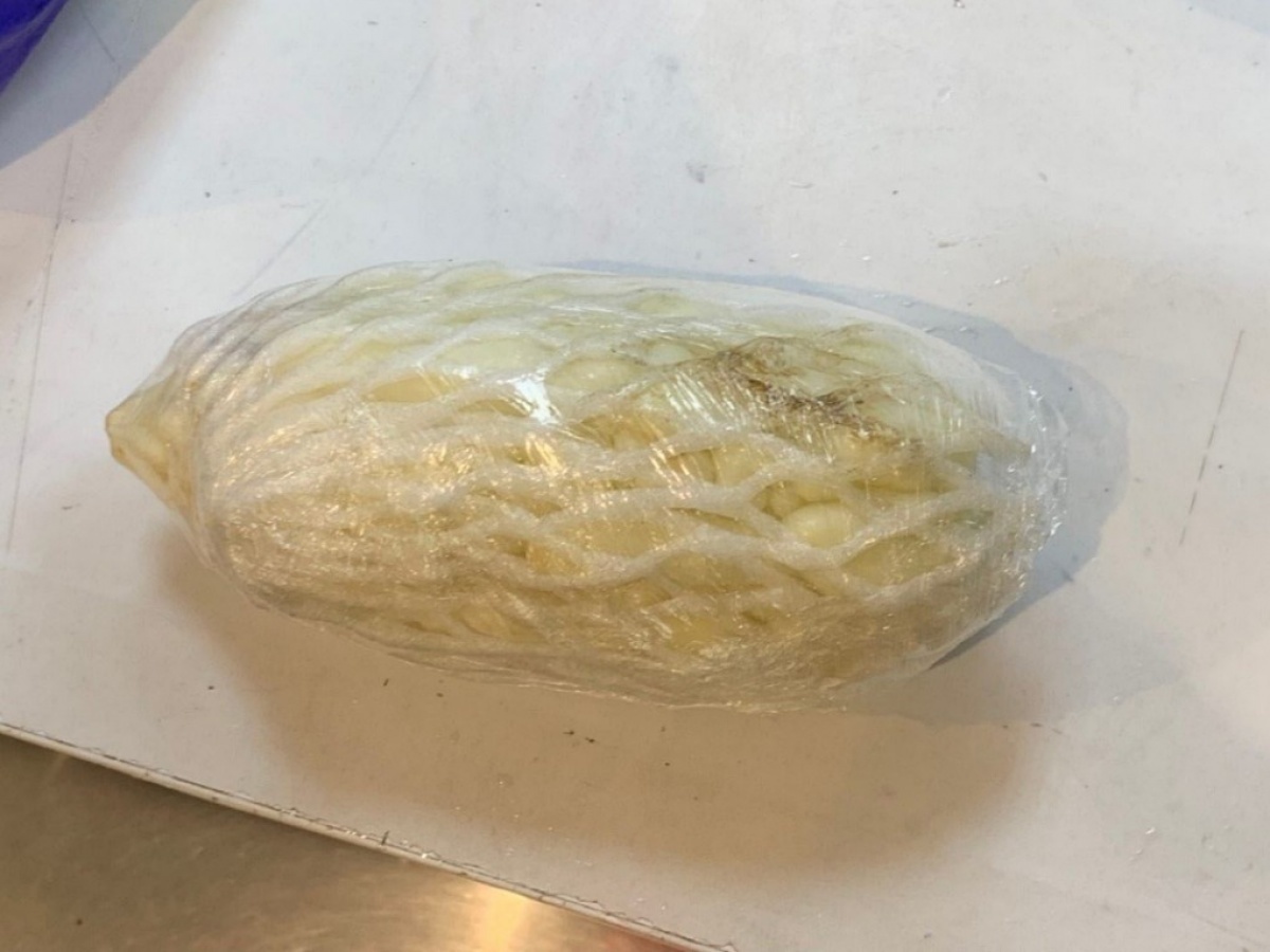 北市府衛生局抽檢蔬果農藥,家樂福天母店販售的苦瓜,被檢出殺菌劑Tebuconazole 得克利0.13ppm(殘留極限標準:0.01ppm以下)。(圖/台北市府衛生局)