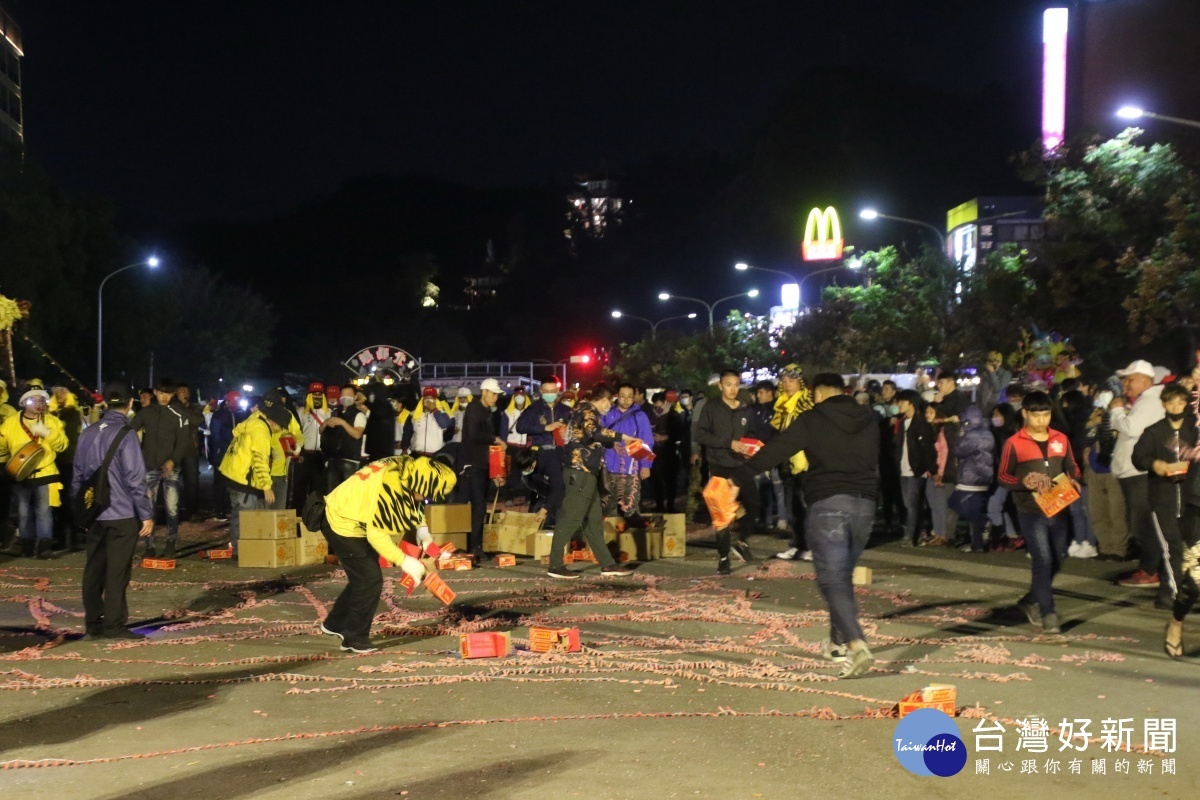 台東元宵繞境祈福　環保局呼籲民眾做好自我防護（圖／台東縣環保局提供）