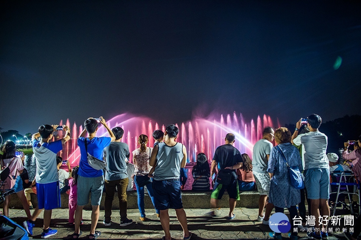 嘉義市蘭潭音樂噴泉將暫停水舞演出／市府提供