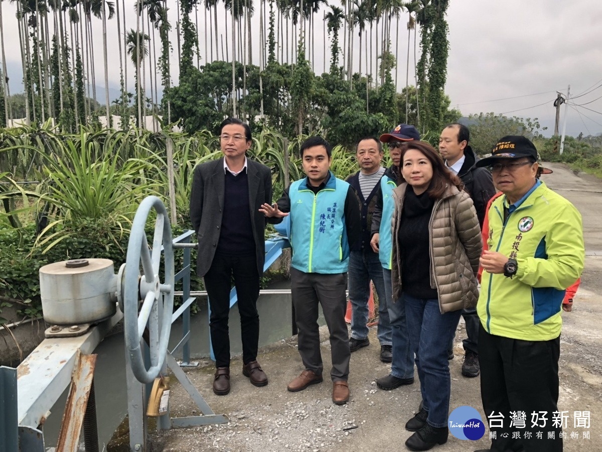 洪國浩會長及羅美玲立法委員會勘後,允諾將水門設置自動監控,並儘快完成設計施工。