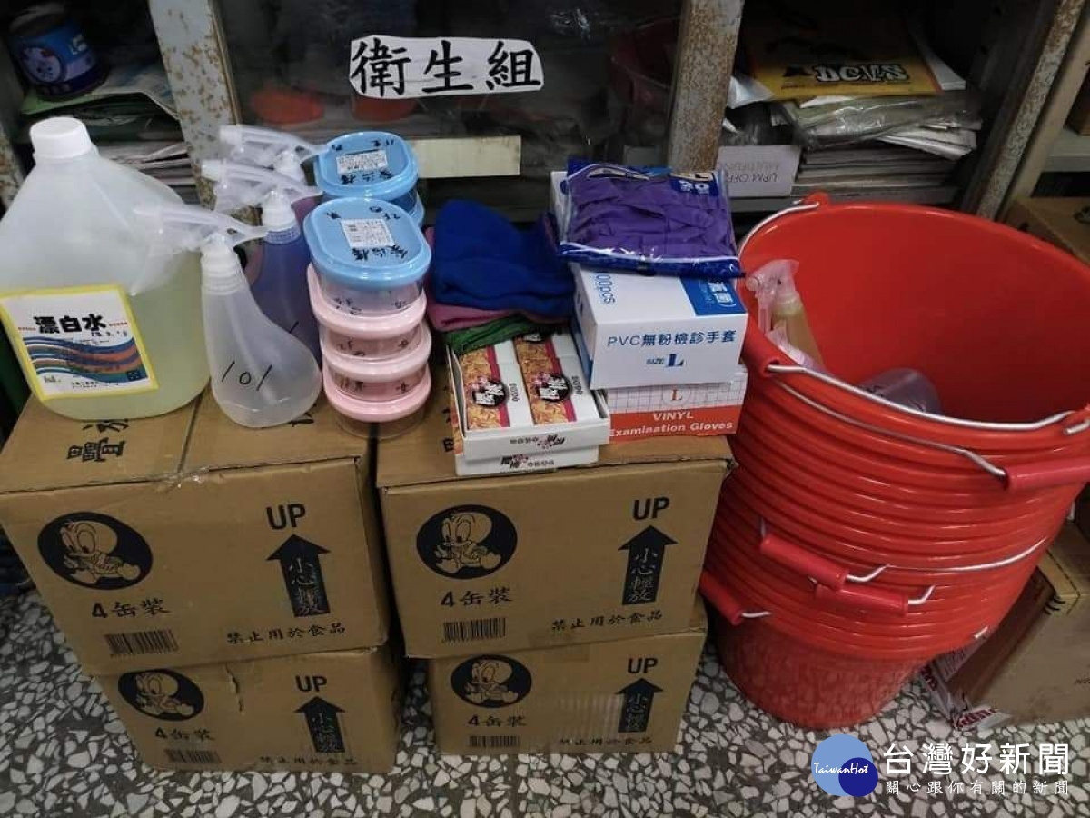 彰化縣加強校園防疫措施。