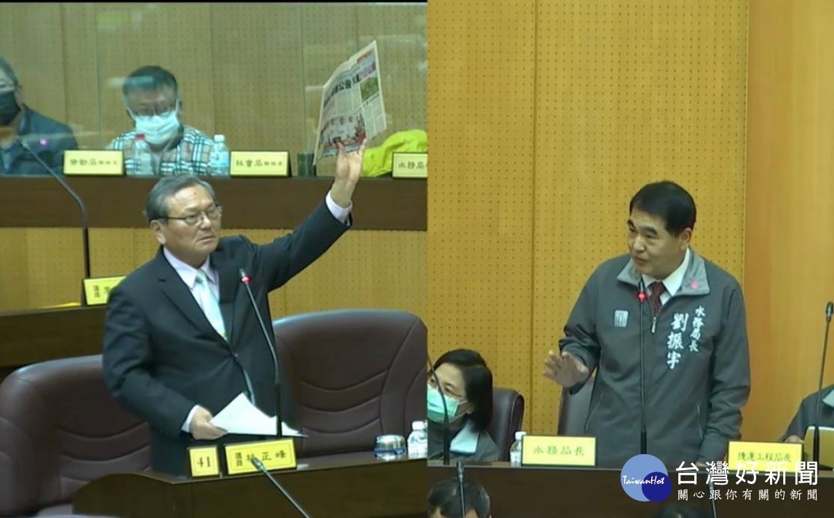 對於非都市計畫區無法設置臨時停車場,林議員建議市府專案建議中央修法,解決民眾停車困境。