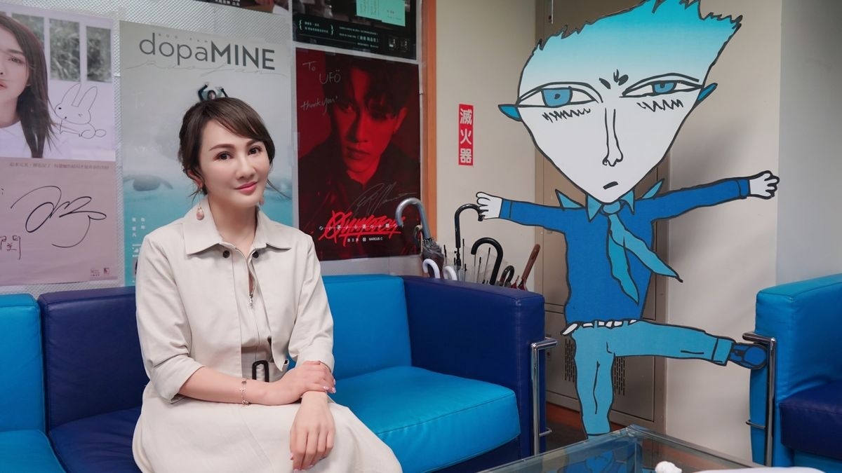 王宥忻在節目中大談幸福經,不藏私公開幸福秘訣。(圖/發了瘋了娛樂提供)