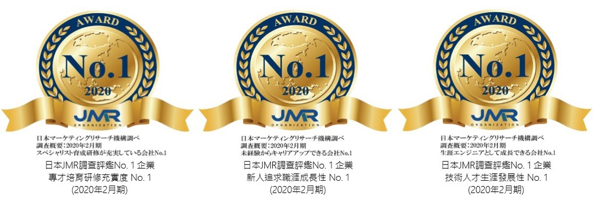 夢科技(Yume Technology Co., Ltd.)在企業技術專才培育及發展上,屢屢榮獲日本國內市調評鑑高度肯定。