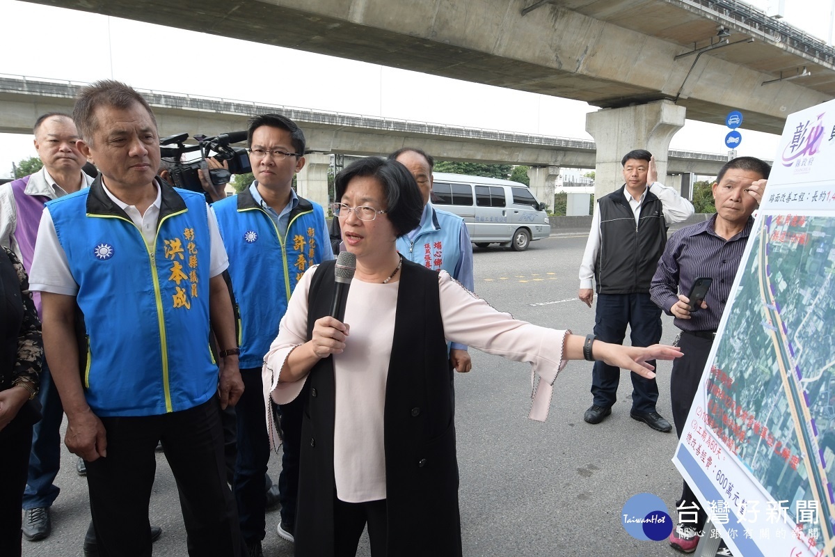 員林市柳橋東路及埔心鄉二抱路等路面不佳，縣府近期內辦理改善。