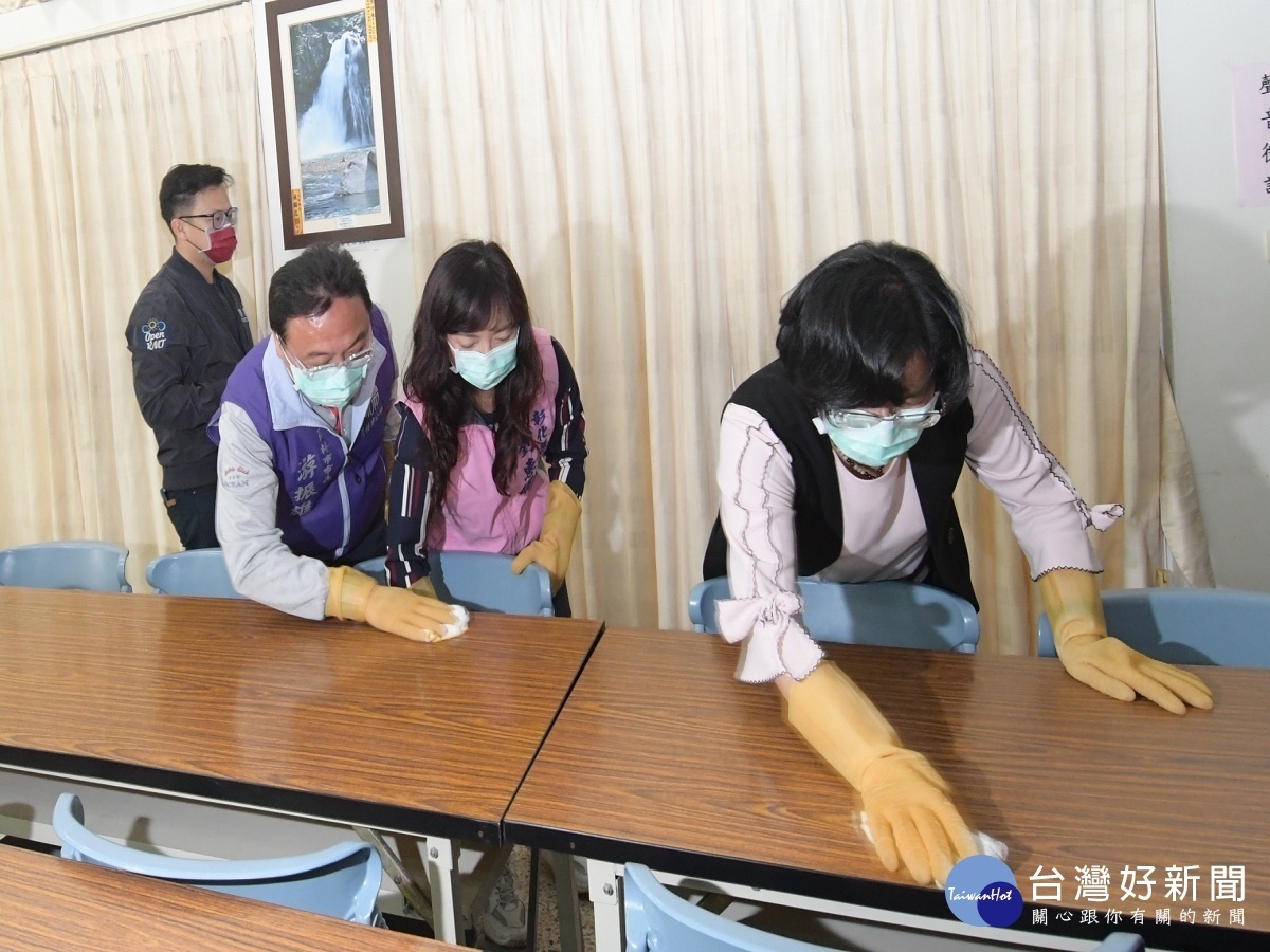 彰化啟動全縣防護消毒作業 民眾一起進行環保清潔工作