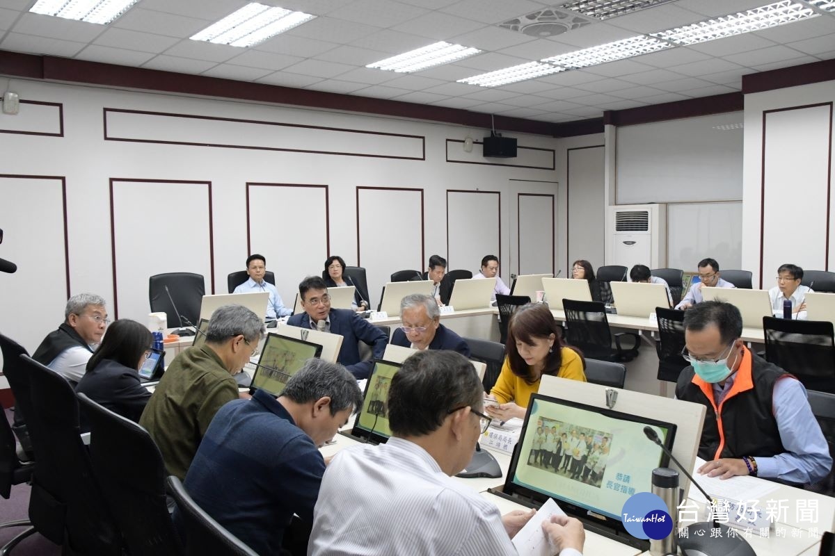 嚴重特殊傳染性肺炎防治應變會議。圖/彰化縣政府提供