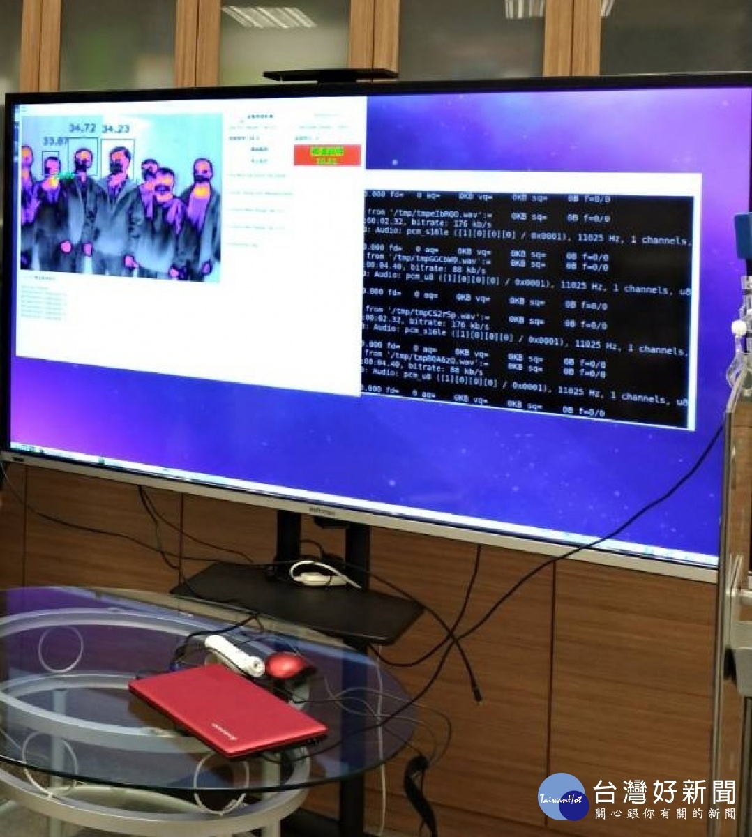 因應新冠病毒 元智自行研發YZU-ECE遠距體溫監測儀