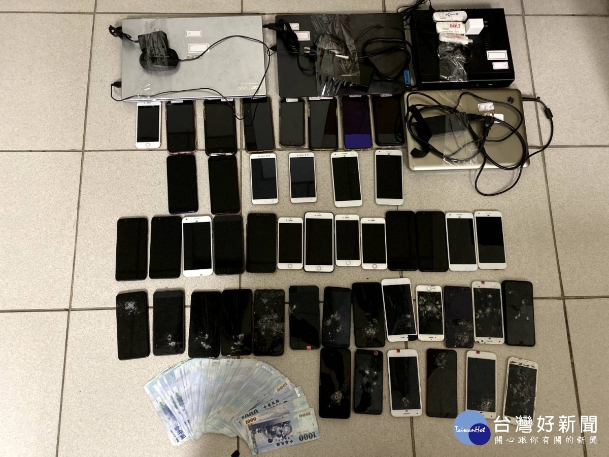警方查獲大批贓證物/警方提供