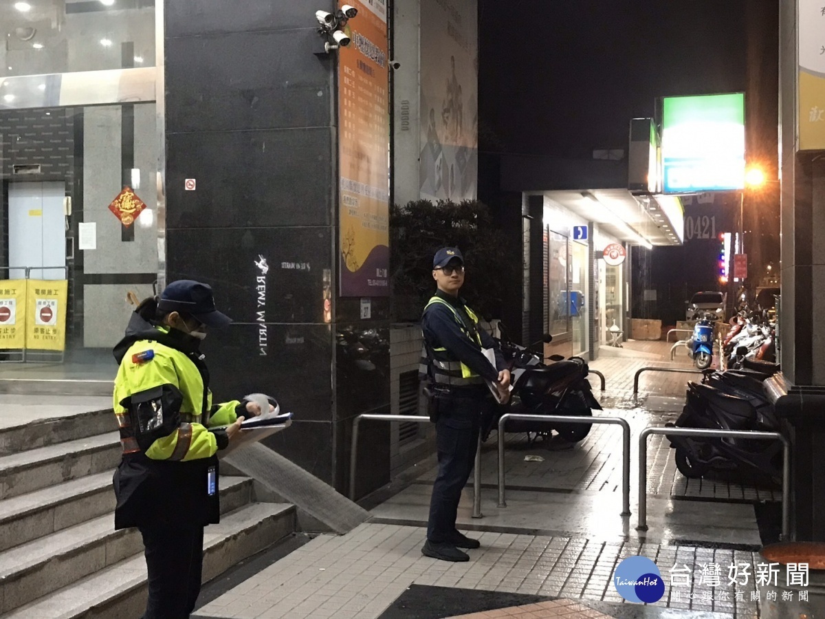 響應政府政策，平鎮3酒店經警勸導自主歇業。