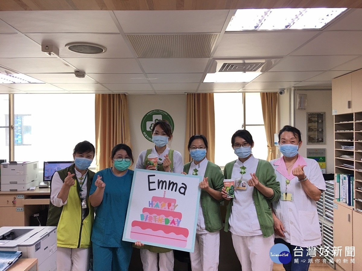 高功能自閉症兒慶祝11歲生日 送咖啡感謝秀傳醫護防疫辛勞