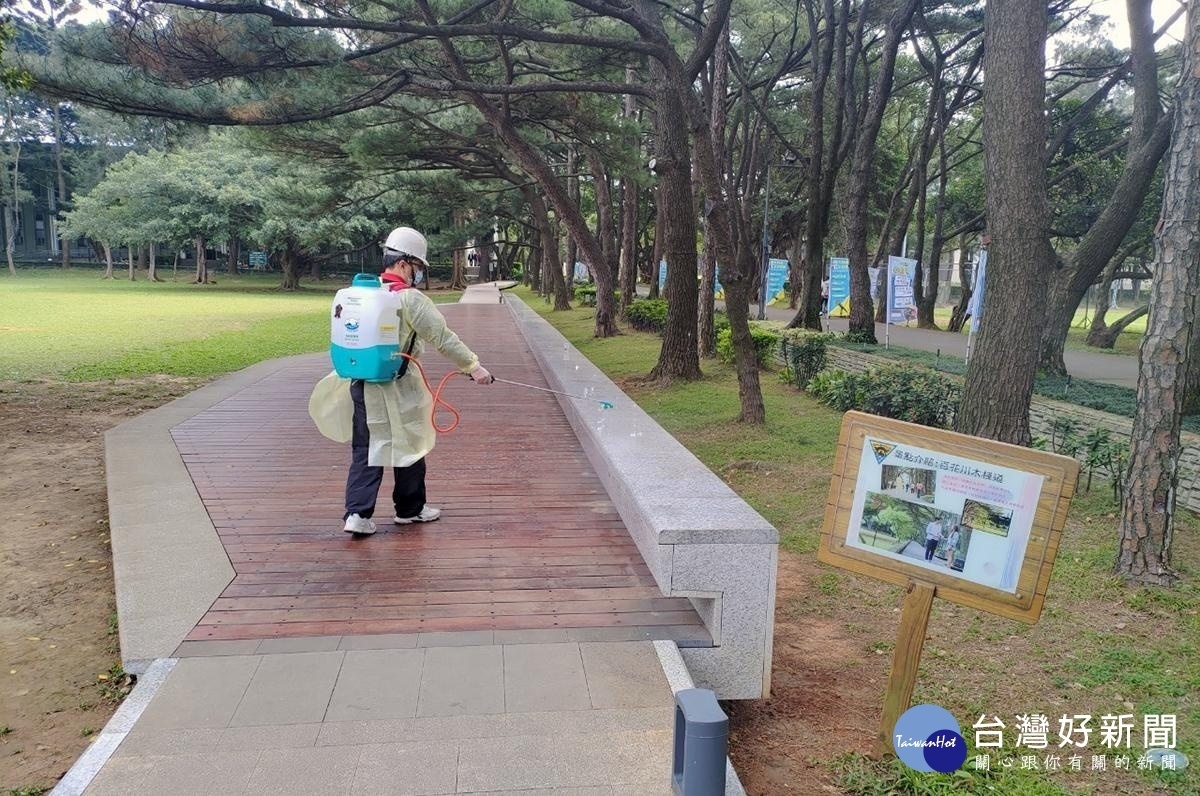 清明連假期間,中央大學將進行全校消毒。