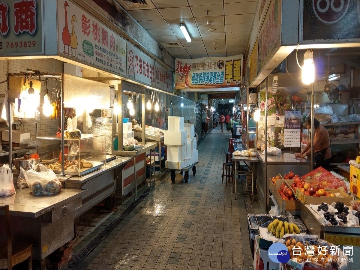 武漢肺炎衝擊市場攤商經濟 彰化、伸港、溪湖跟進租金減半措施