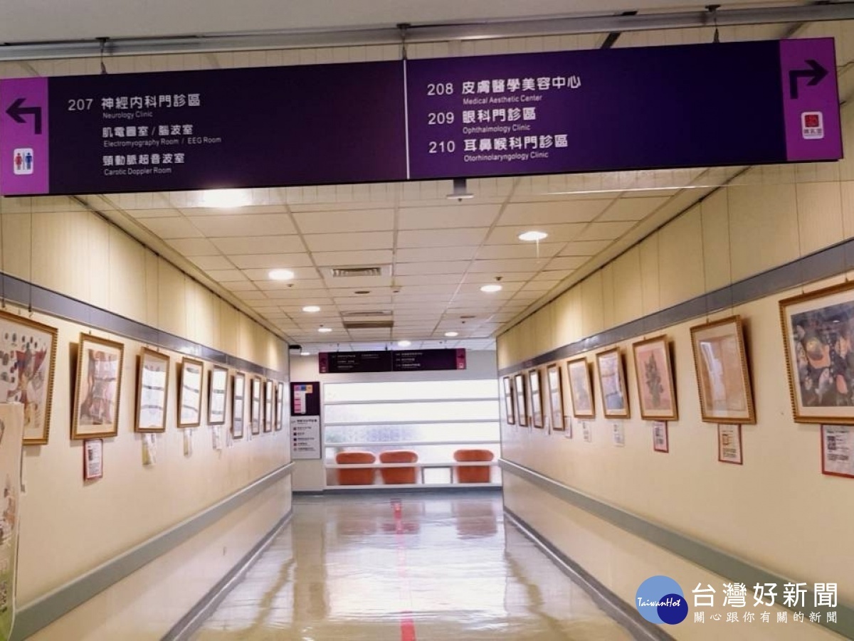 光點兒童繪畫巡迴展 桃醫展出分享病童生命繽紛世界