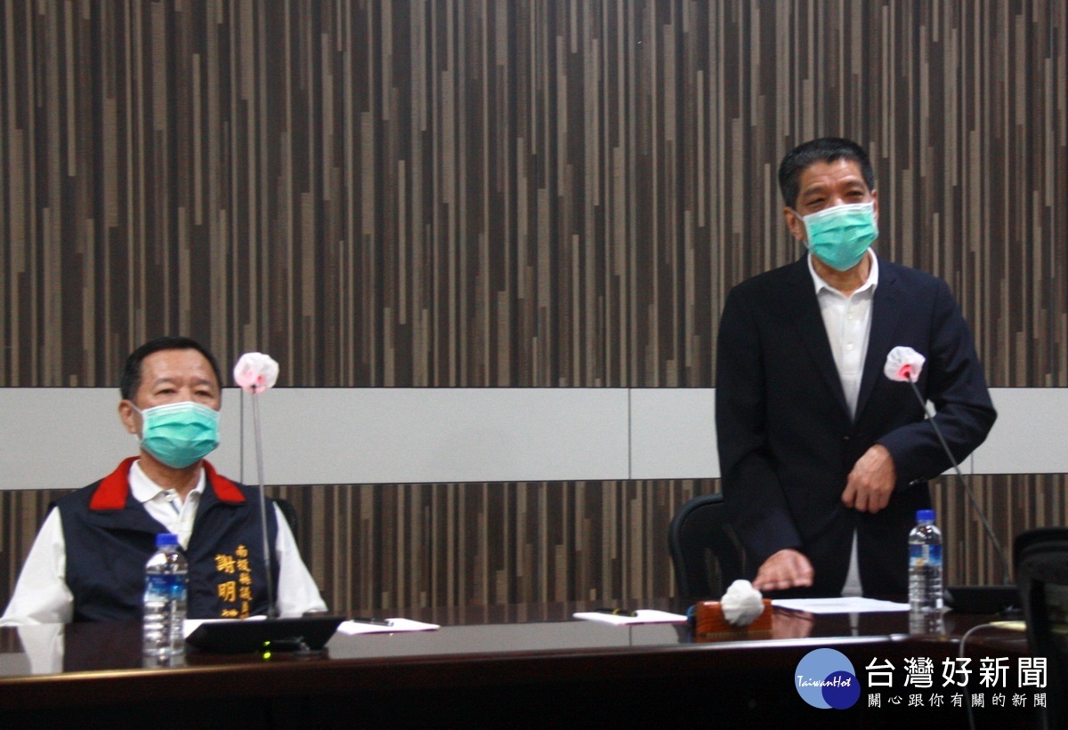 南投議長何勝豐強調政府要做民眾有需求的事。(記者扶小萍攝)