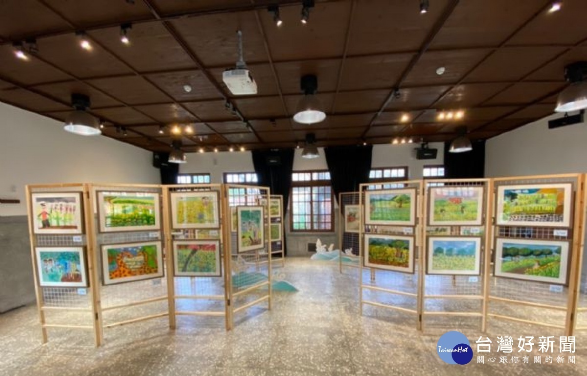 「戀戀魯冰花」畫展 4月21日起於龍潭武德殿登場
