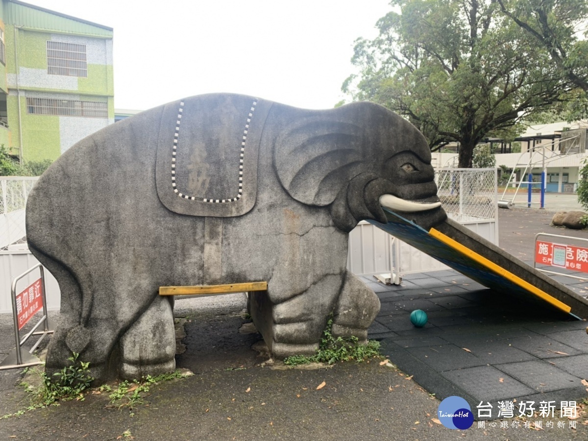 徐玉樹:為磨石子大象溜滑梯請命,希望能留下許多人的孩提記憶。