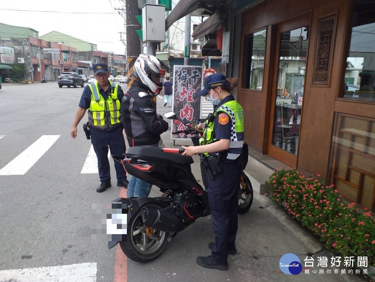 改裝車輛製造噪音,大溪警加強取締。