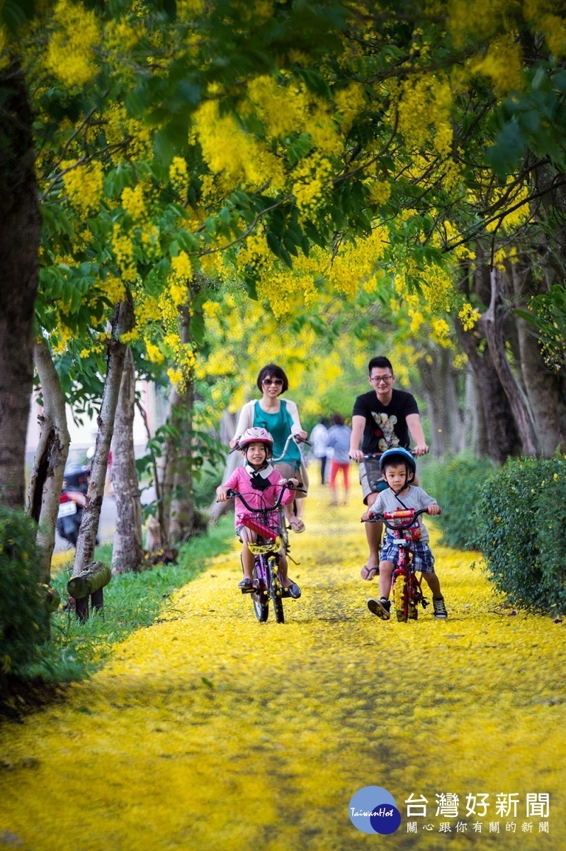 朴子溪自行車道／嘉義縣府提供