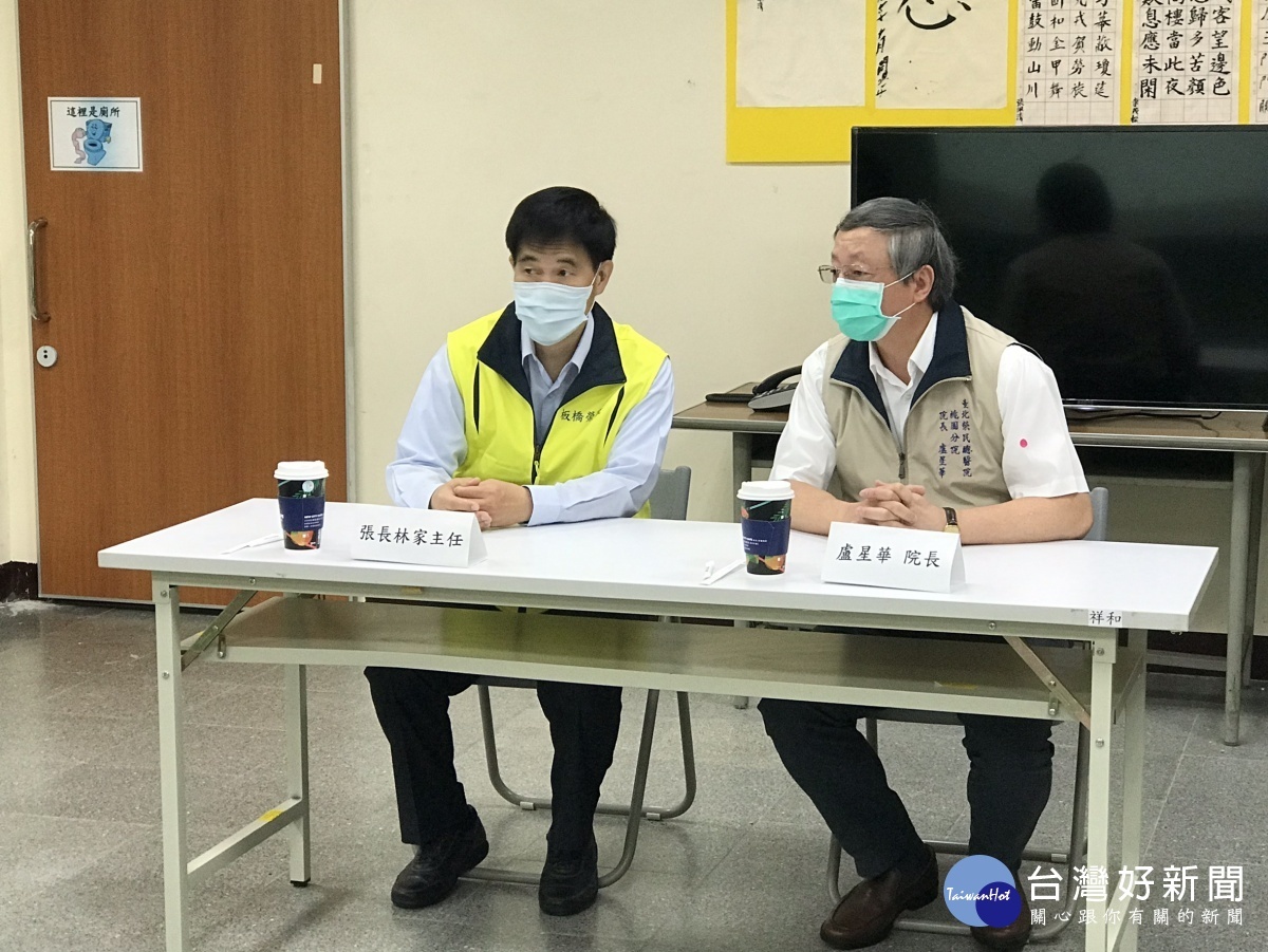 北榮桃分盧星華院長率隊拜訪板橋榮家 促進資源連結與資訊交流