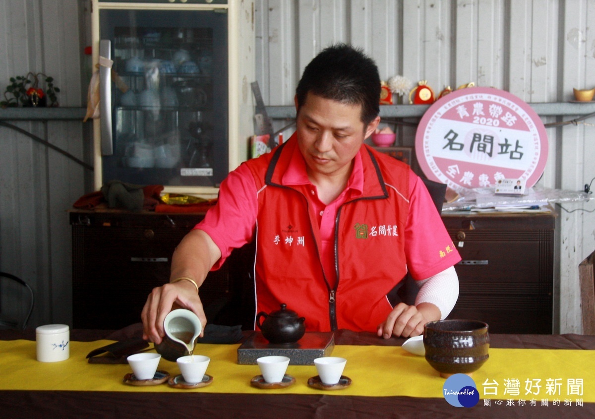 李坤洲曾獲新南向農業青年大使。（記者扶小萍攝）