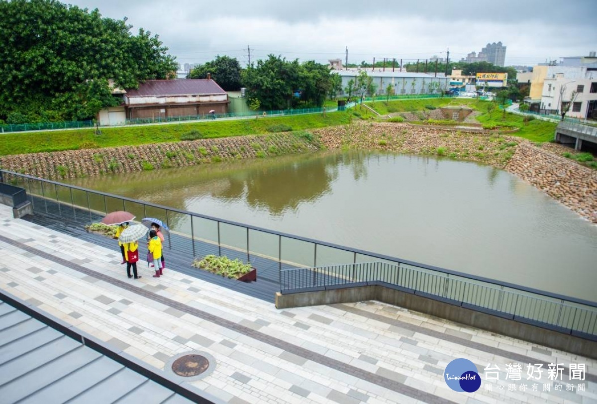 陪同內政部長視察14A滯洪池工程 透過智慧化水利工程解決淹水之苦