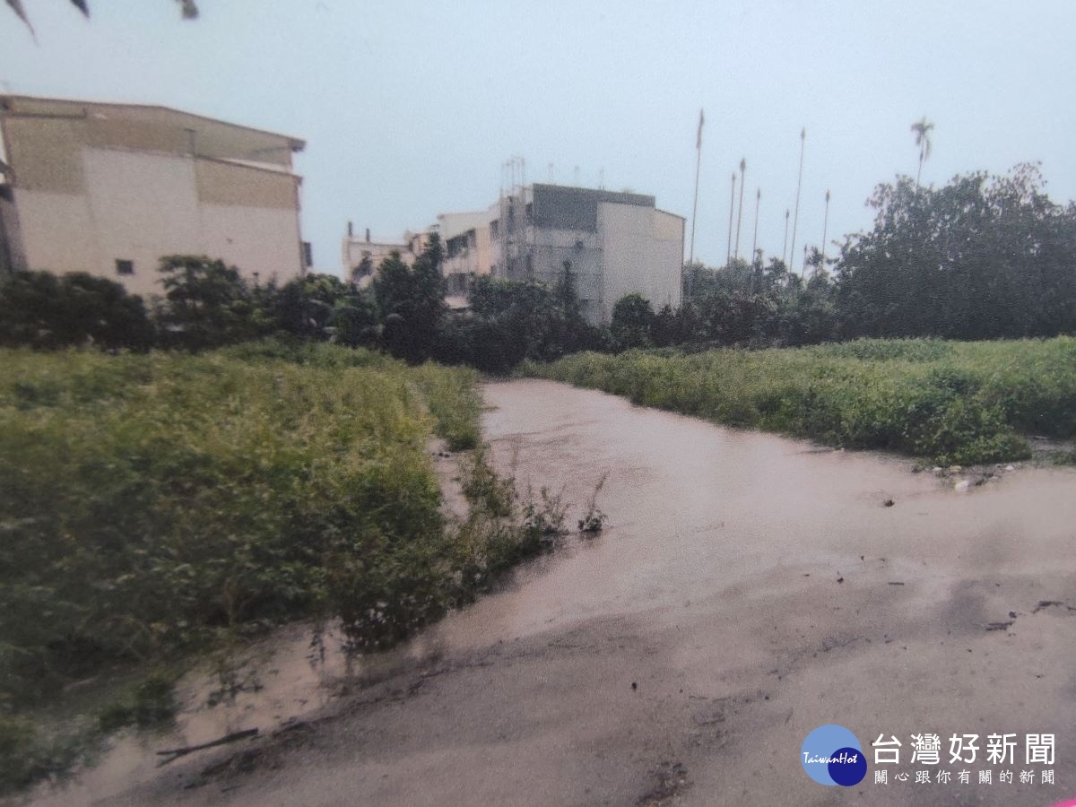 位於永靖鄉主要道路有福德巷、永福路附近道路淹水舊資料。圖/記者鄧富珍