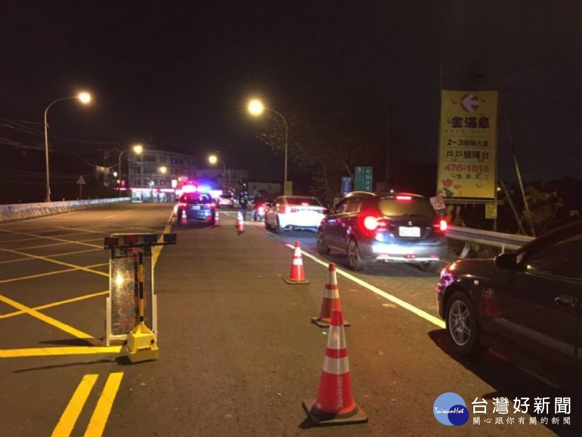 連續9日交通大執法,桃警加強防制A1事故發生。