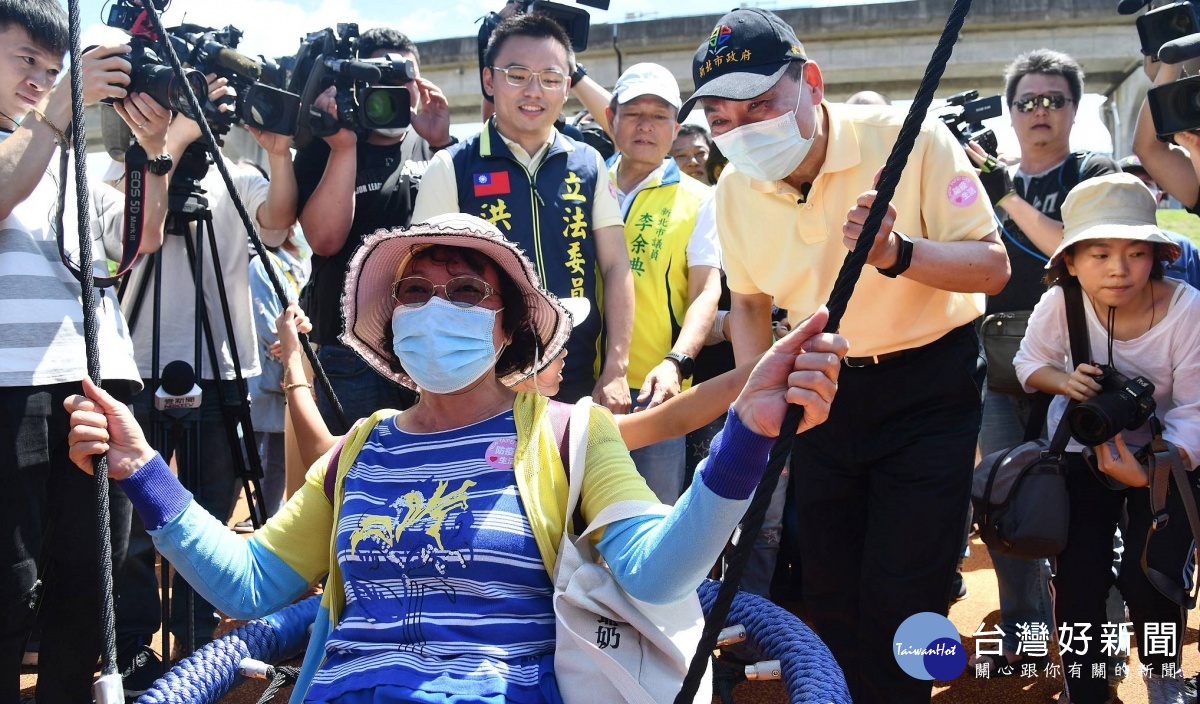 新北特色動物主題遊樂區　全齡共融堤坡滑梯樂園開幕啟用 台灣好新聞 第3張