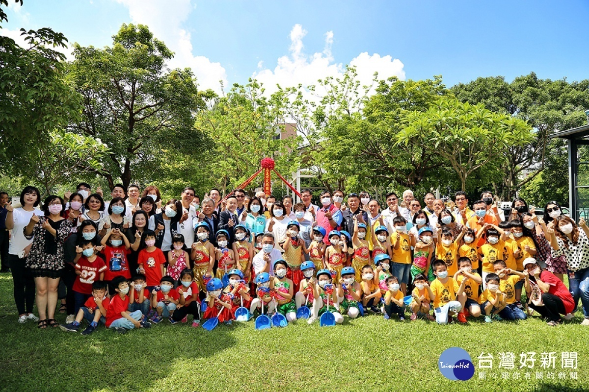 民族國小附幼大樓今日正式開工動土／嘉義市府提供