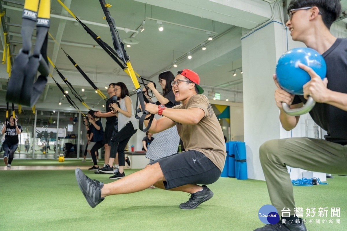 桃市府青年局職場體驗計畫一日健身教練體驗。