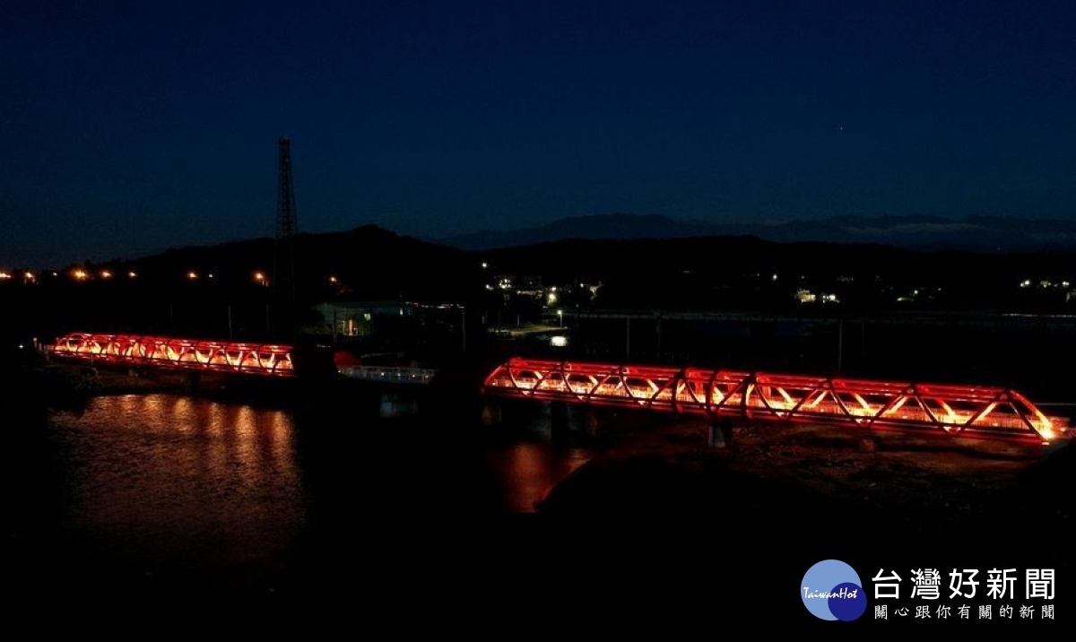 後龍段夜景（圖／苗栗縣政府）