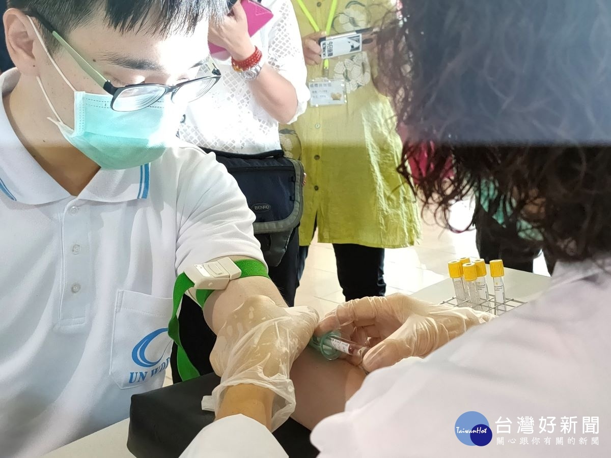 全台首例超前部署,彰化縣萬人新冠肺炎血清抗體調查啟動。圖/記者鄧富珍攝