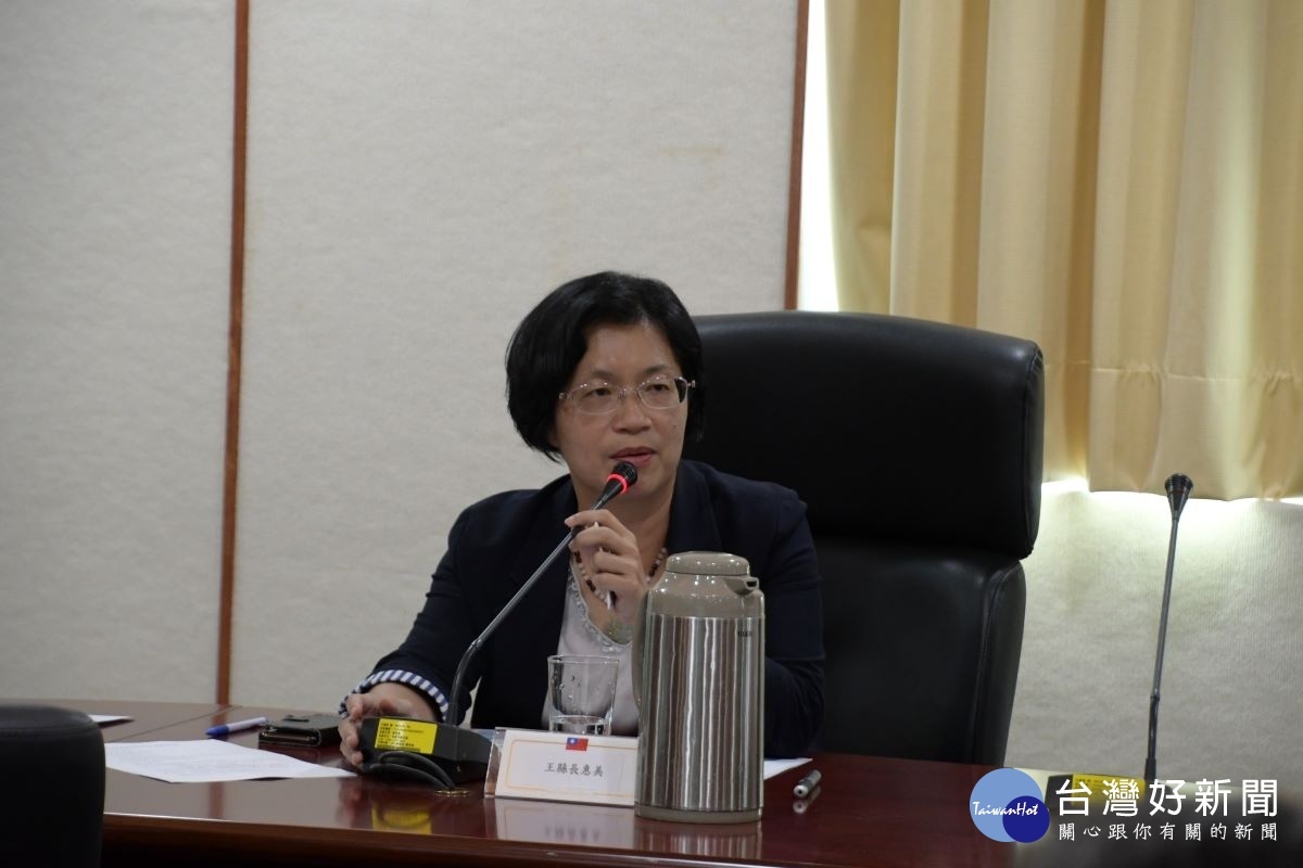 彰化縣長北上交通部爭取經費,會議中致詞。