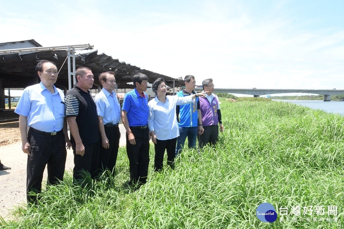 舊濁水溪護魚河段保育暨巡守隊成立大會，縣長王惠美指示維護大自然珍貴的鰻魚苗資源的重要。