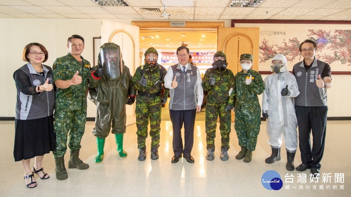 鄭市長端午慰勞市內駐軍,感謝國軍站在守護國人的第一線
