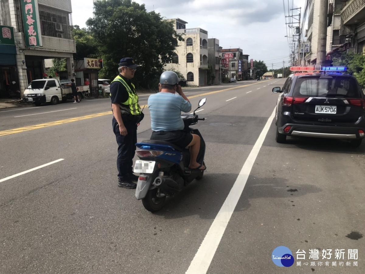 加強防制交通事故發生，龍潭警分局啟動「交通大執法」。